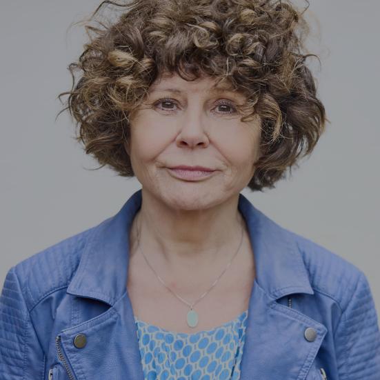 Portræt af forelæseren Liselotte Wiemer.