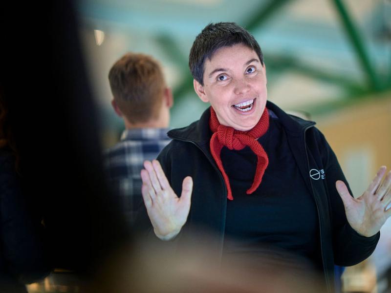 Museumsdirektør og foredragsholder Tissel Lund Jacobsen fortæller.