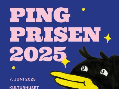 Illustration og tekst til Pingprisen 2025